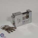 قفل کتابی فولادی سایز 100 کلید دوشیار پات - تصویر 4