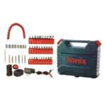 کیت پیچ گوشتی شارژی 7/2 ولت 49 پارچه رونیکس مدل Ronix 8572 - تصویر 2