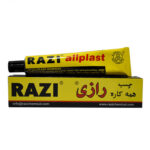 چسب همه کاره رازی مدل Allplast حجم 100 میلی لیتر